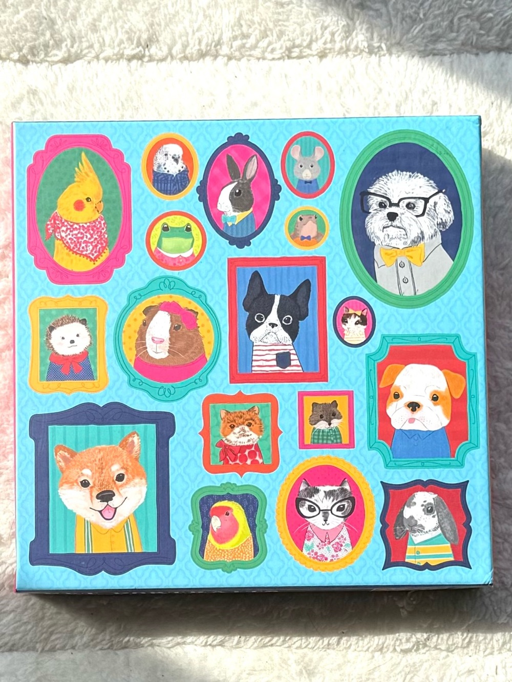 Mudpuppy Pet Portraits 500pc jigsaw puzzle